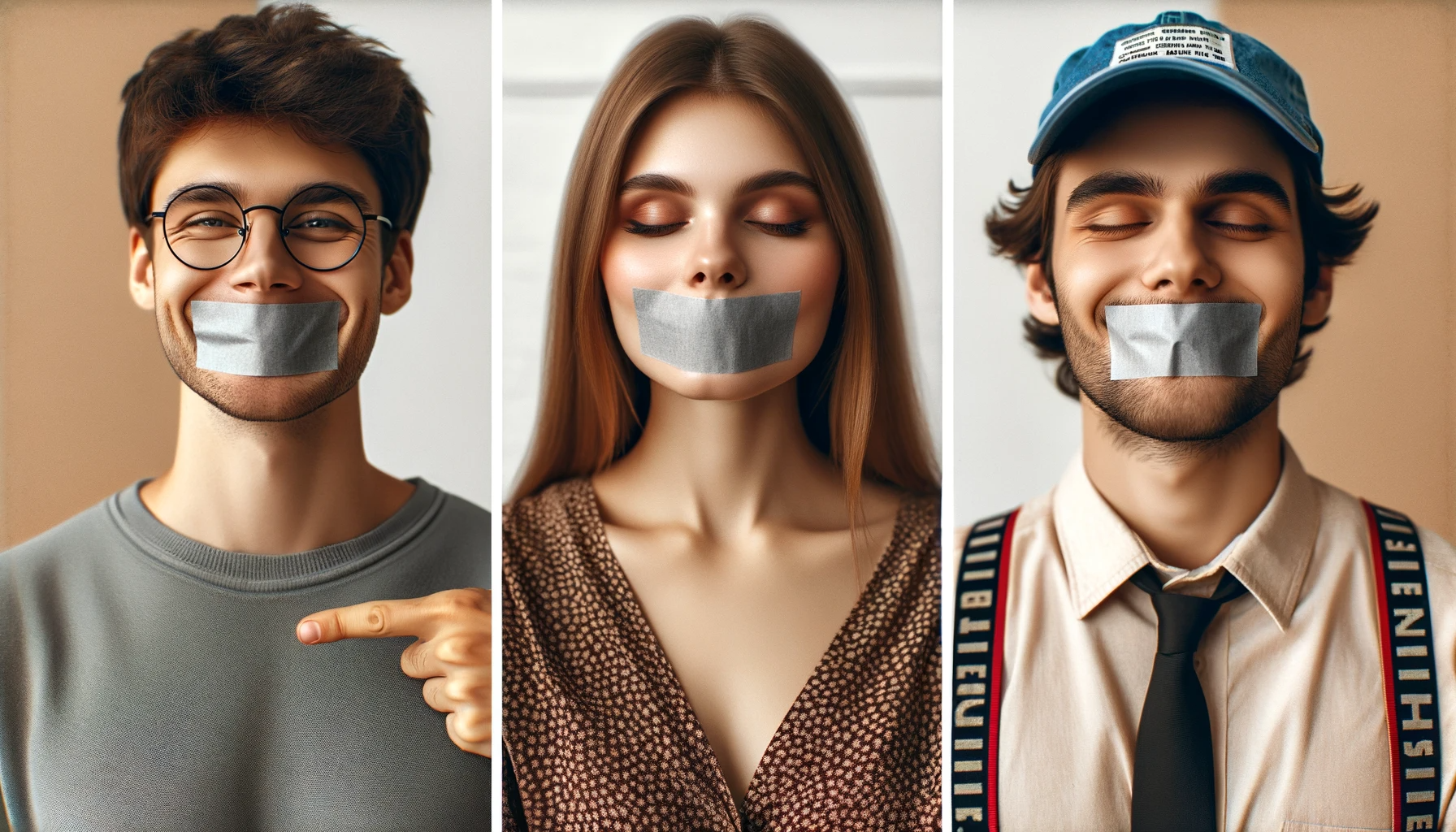 Taped Mouth for Sleeping